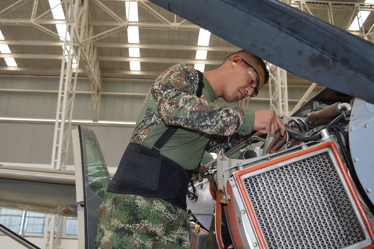 Mantenimiento preventivo Ejército Nacional de Colombia