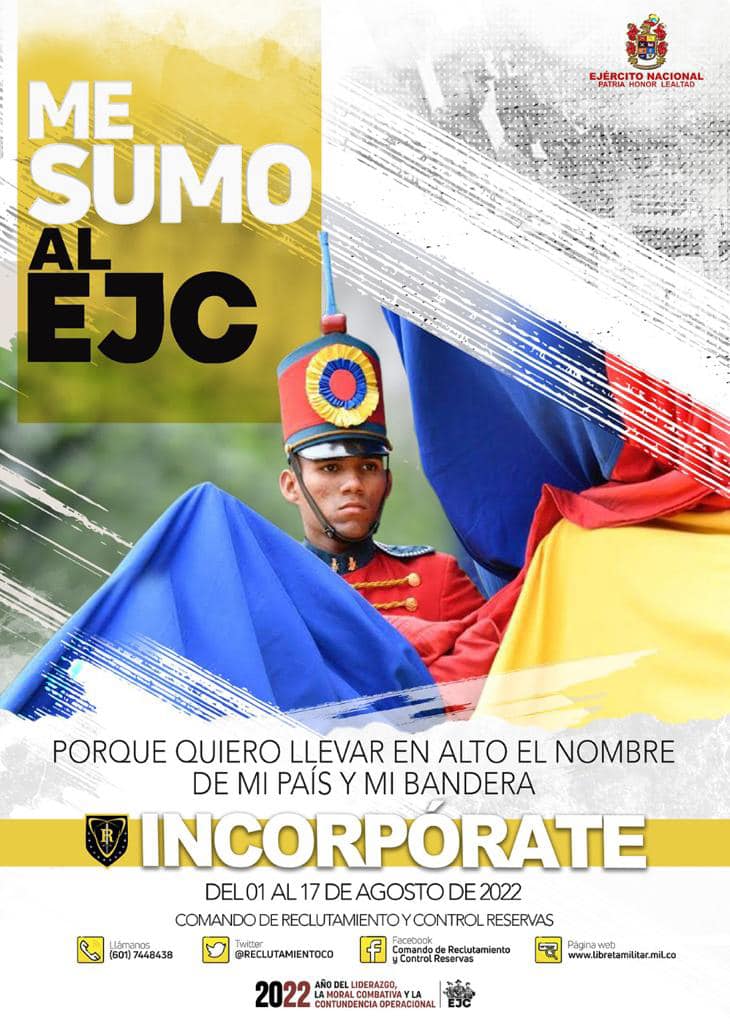 Incorp Rate Al Ej Rcito Nacional Ej Rcito Nacional De Colombia