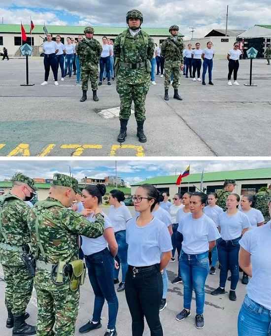 Ingresó segundo contingente de servicio militar femenino al Batallón de