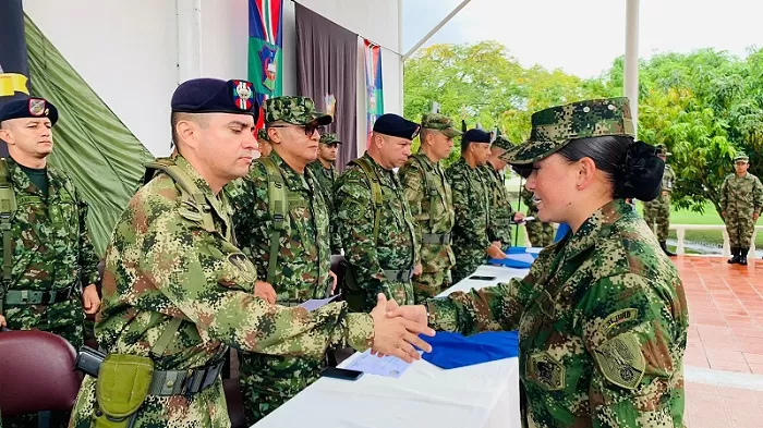 Reconocimiento A Un Personal De Dragoneantes Del Primer Contingente Del