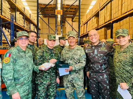 Brigada De Apoyo Log Stico N Recibi Visita Del Curso De Altos