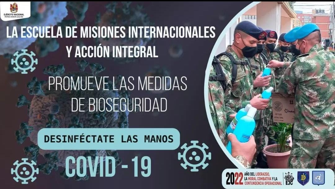 Medidas De Bioseguridad - Ejército Nacional De Colombia