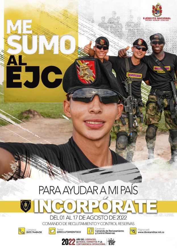 Incorp Rate Del Al De Agosto Al Ej Rcito Nacional Ej Rcito