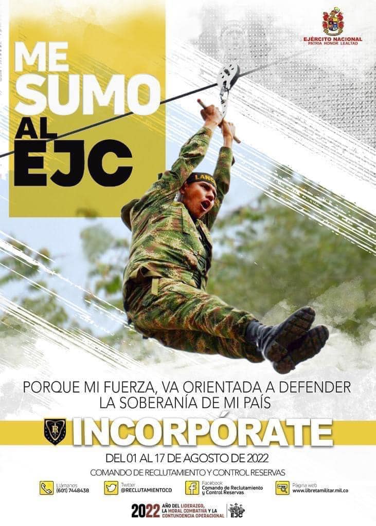 Incorpórate al Ejército Nacional Ejército Nacional de Colombia