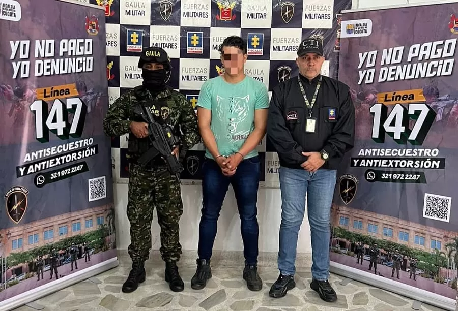 Gaula Militar and CTI capture alias Felix, part of Cucuta's most wanted ...