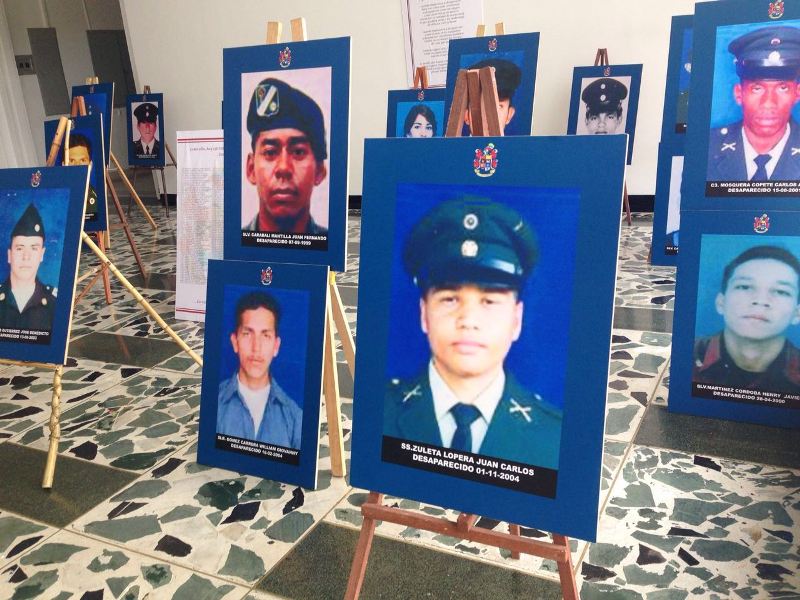 139 integrantes del Ejército Nacional continúan desaparecidos