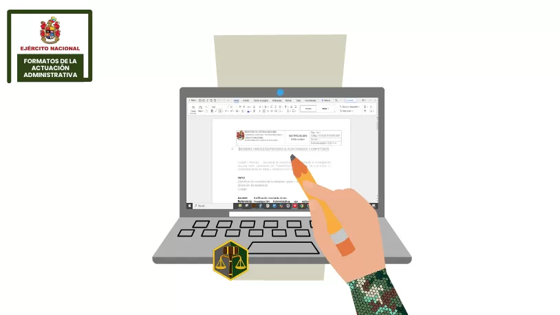 2. Formatos de la actuación administrativa