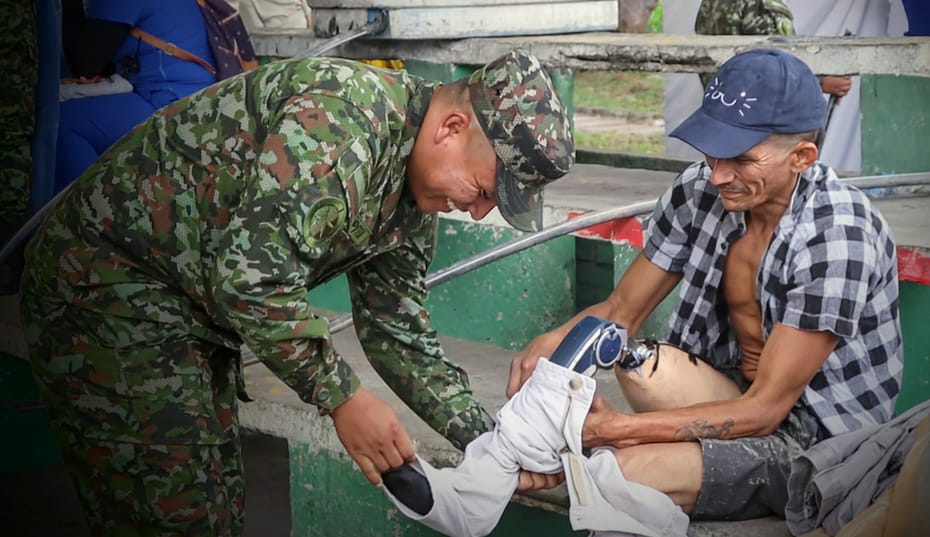Más de 140 personas en condición de calle recibieron atención integral en Guatiquía, Villavicencio, gracias a la articulación interinstitucional