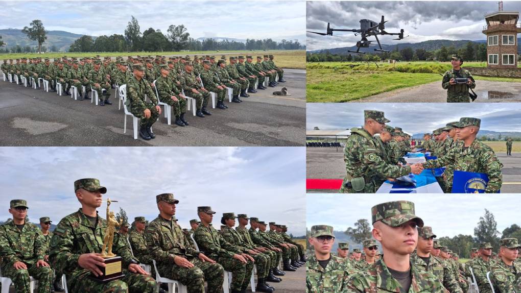 Ejército Nacional gradúa en Boyacá a 105 operadores de aeronaves no tripuladas