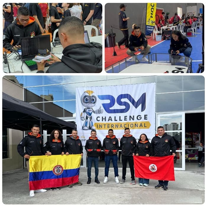 Escuela de Comunicaciones Militares representa a Colombia en el Campeonato Internacional de Robótica RSM Challenge 2026