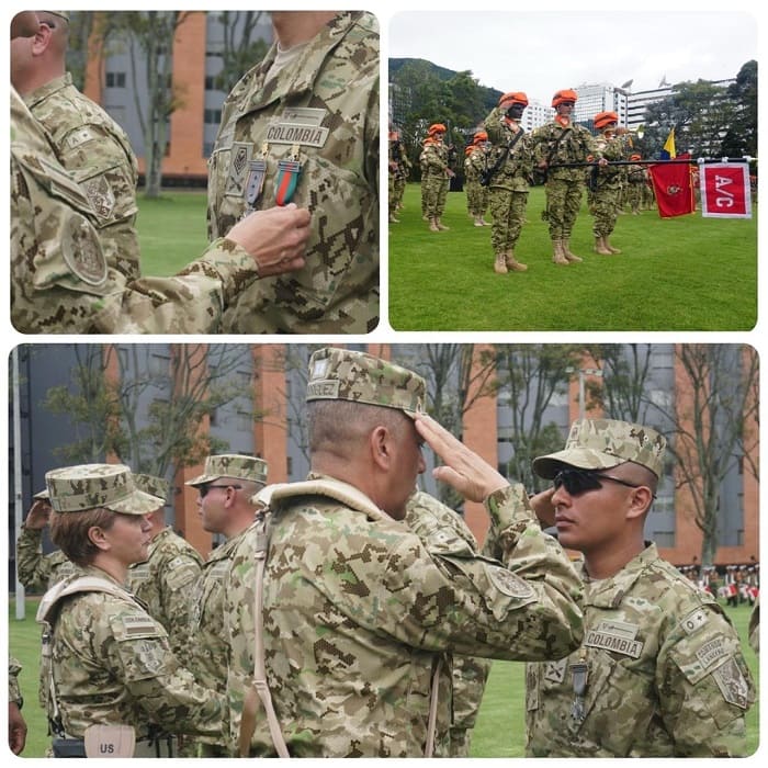 The National Army held the 127th contingent handover ceremony for personnel to be deployed to the Sinai Peninsula