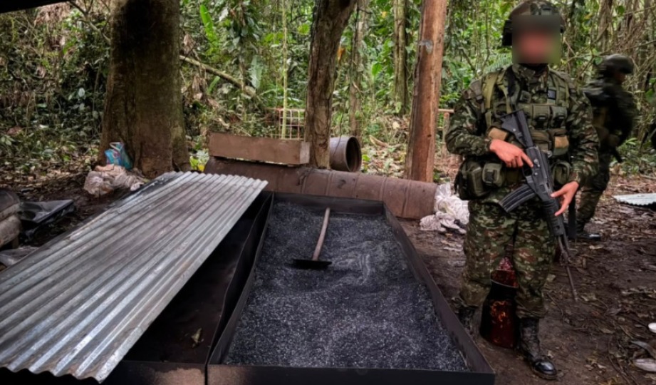 Más de 11 toneladas de permanganato de potasio incauta el Ejército Nacional en el Putumayo