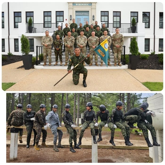 Alumnos del Ejército Nacional fortalecen su formación en Estados Unidos, una de las oportunidades de proyección internacional que ofrece la carrera militar