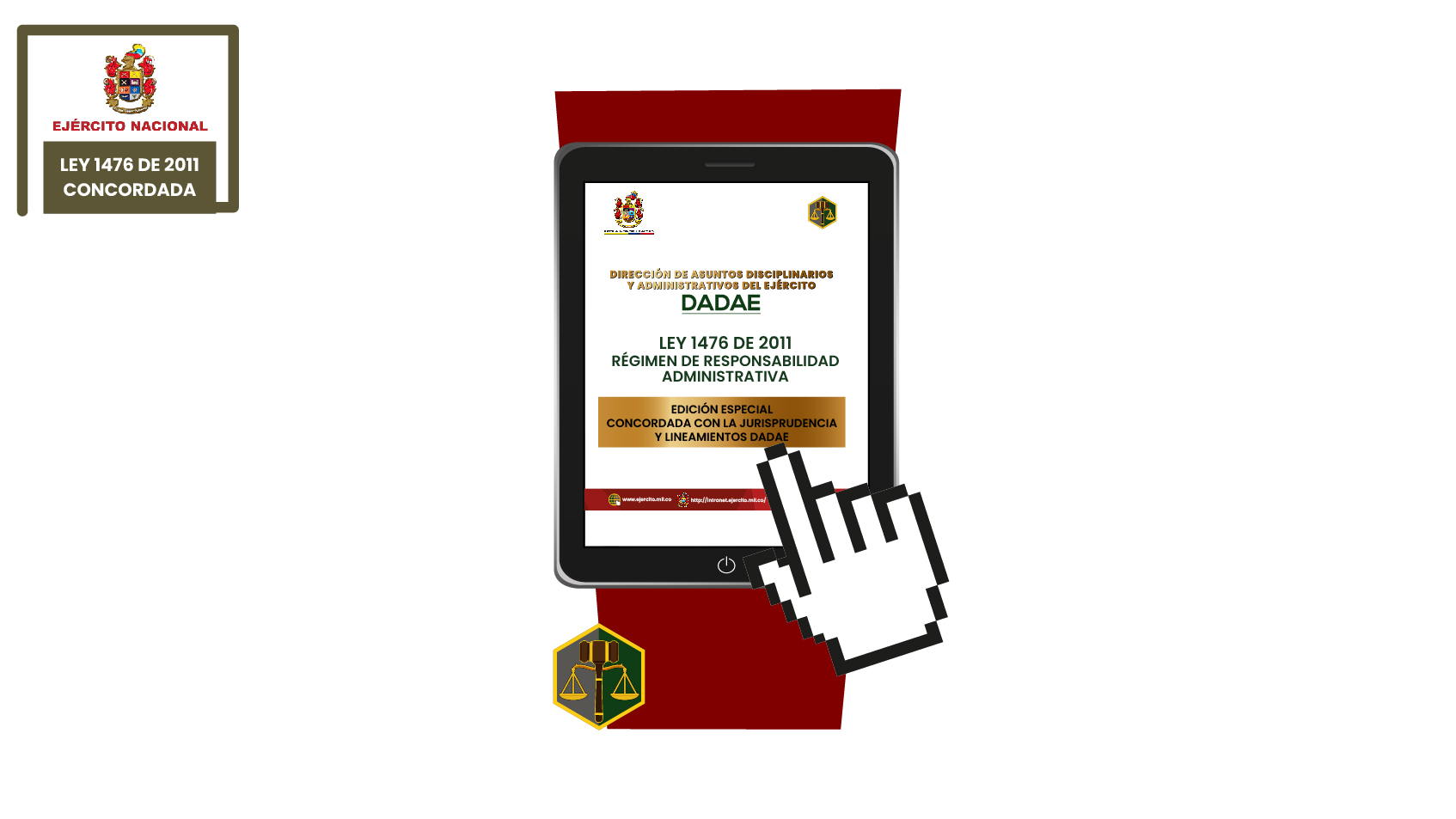 Ley 1476 de 2011 Régimen de Responsabilidad Administrativa Castrense edición especial concordada con la Jurisprudencia y Lineamientos de DADAE