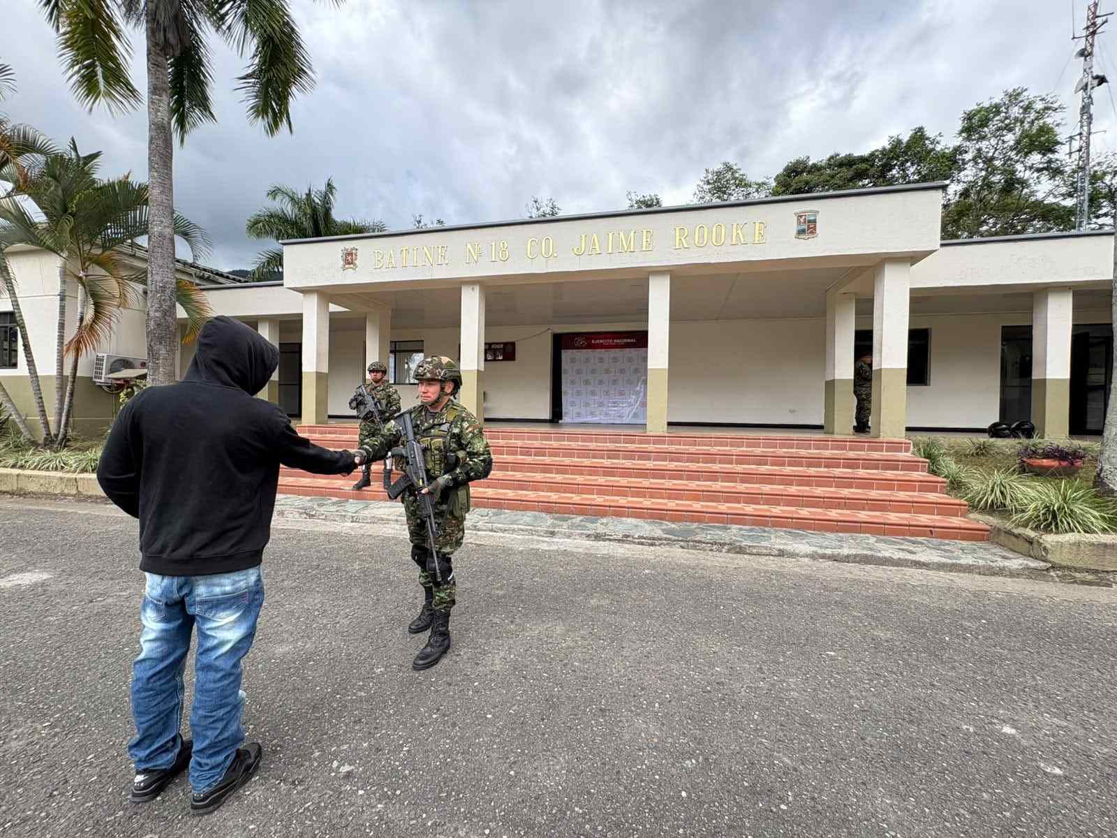 Ejército Nacional logra el sometimiento a la justicia de un integrante del GAO-r Comisión Gerónimo Galeano, Bloque Central Isaías Pardo