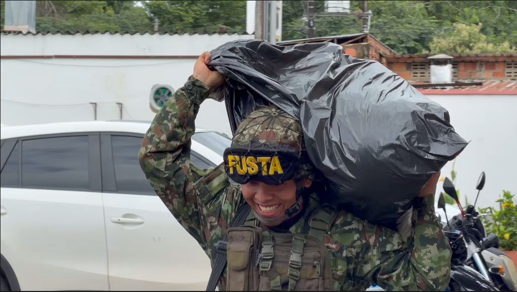 Ejército Nacional apoya a las comunidades afectadas por la ola invernal en Casanare