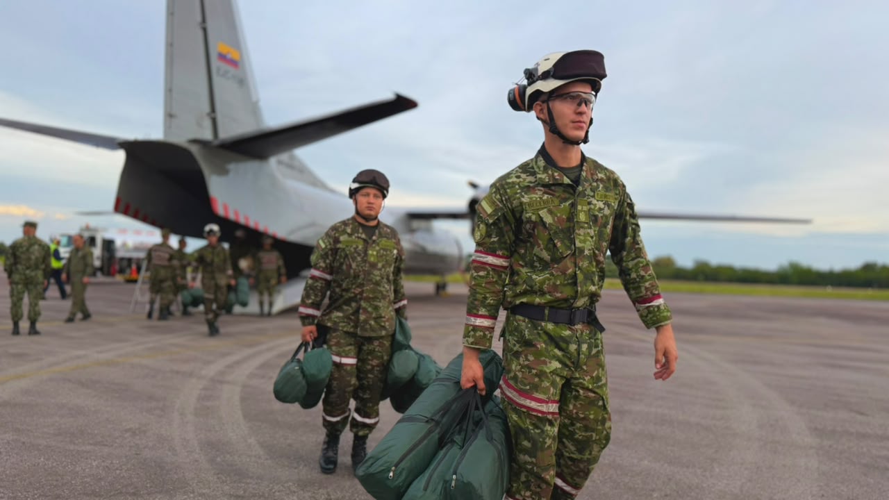 Ejército Nacional fortalece la atención de la emergencia en Casanare con el despliegue de la Brigada de Ingenieros de Atención y Prevención de Desastres