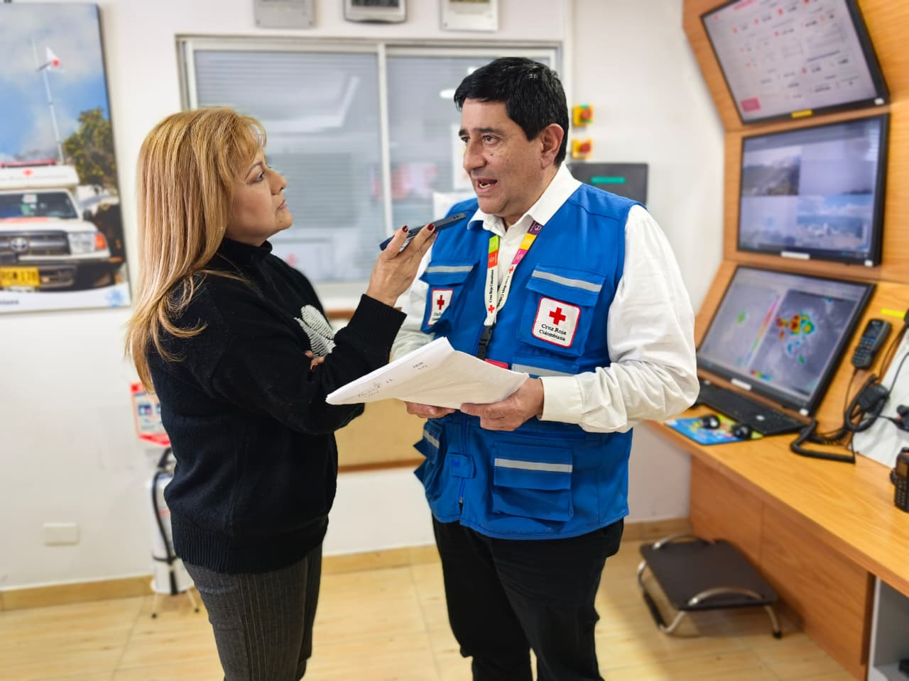 Cruz Roja Colombiana invita a los colombianos a unirse a la campaña "Todos por Venezuela" para apoyar a las familias afectadas por los terremotos