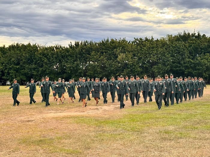 55 oficiales del Ejército Nacional ascienden de grado en el Fuerte Militar de Tolemaida
