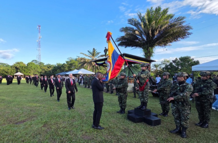 33 soldados profesionales culminan con honor 20 años de servicio a la patria en el Putumayo