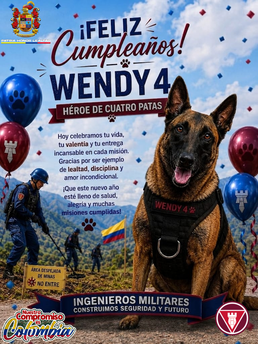 Wendy: cuatro años dejando huellas de esperanza en el desminado humanitario