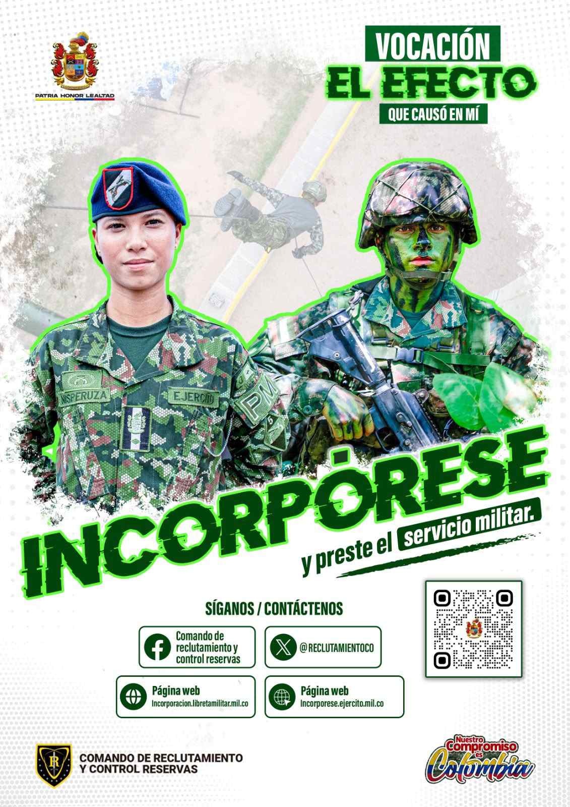 A partir del 1 de agosto, el Ejército Nacional invita a los jóvenes colombianos a prestar el servicio militar y hacer parte del tercer contingente del 2026