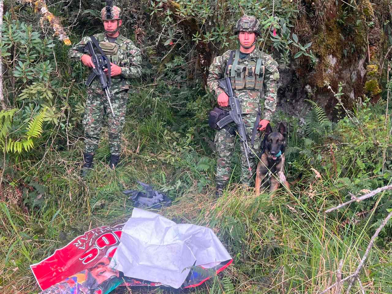 Ejército Nacional localiza depósito ilegal del GAO ELN en Boyacá