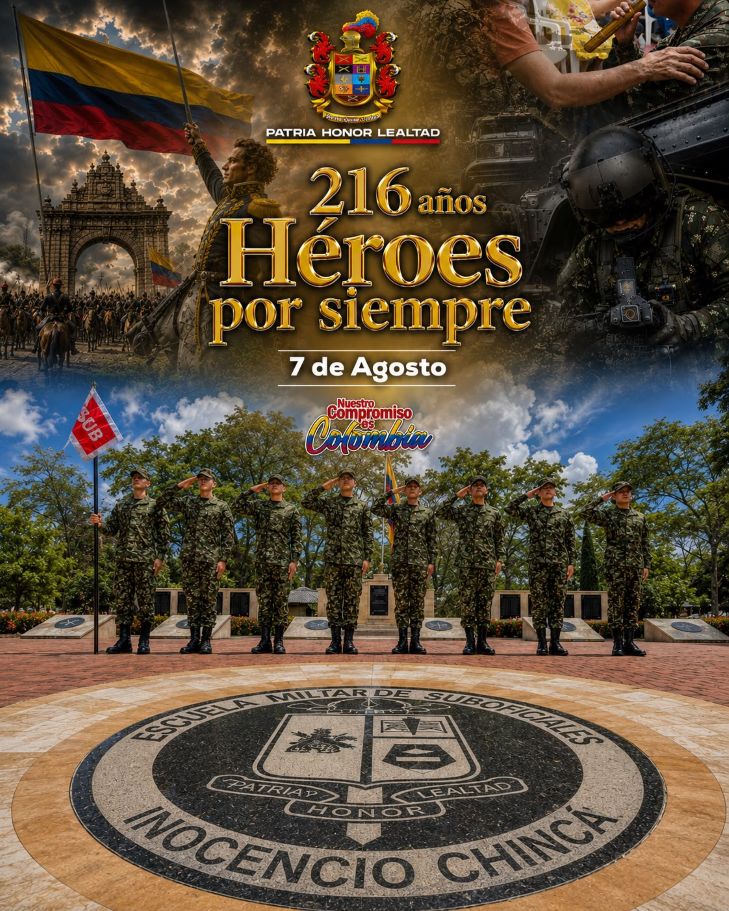216 años de honor y gloria: un Ejército que se renueva con la fuerza de su juventud