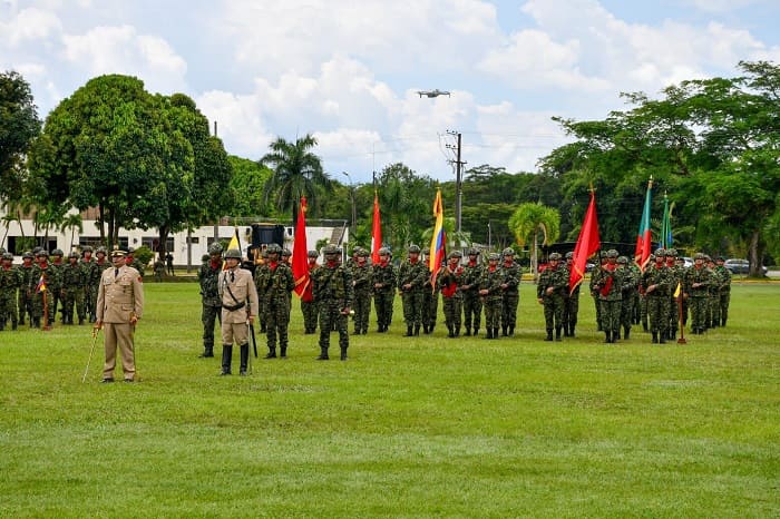 Ejército Nacional realiza transmisión de mando en la Cuarta División