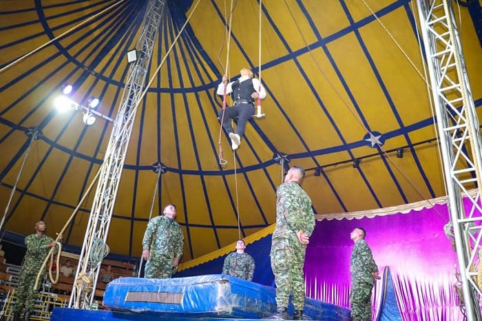 ¡Llegó el Circo Colombia del Ejército Nacional a Ibagué!
