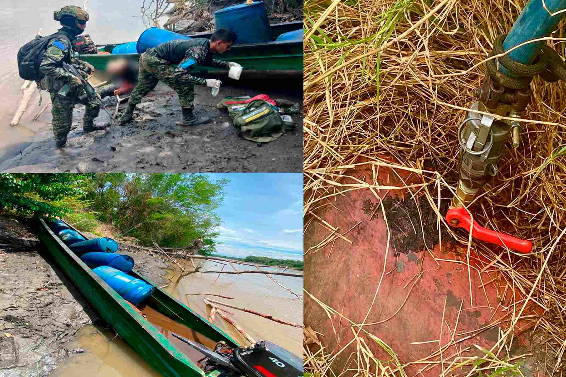 Ejército Nacional golpea red dedicada al hurto de hidrocarburos en el Magdalena Medio